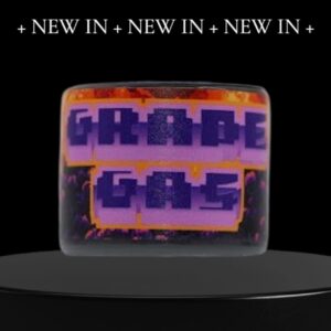 Simply Mary Grape Gas Cold Cured Live Rosin 2g jar with branded lid and premium packaging